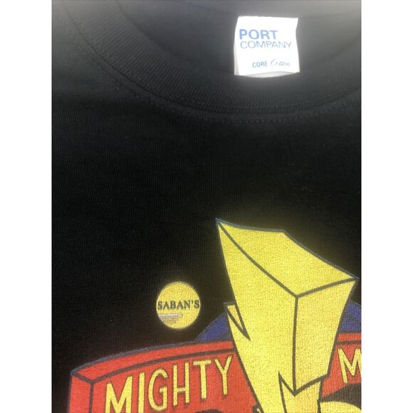 Power Rangers Do You Even Morph Bro T‑Shirt Mighty Morphin  Men's XLT ‎ Black - Picture 3 of 8